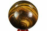 Polished Tiger's Eye Sphere #110005-1